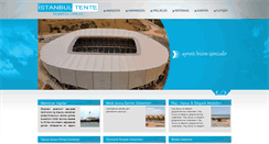 Desktop Screenshot of istanbultente.com