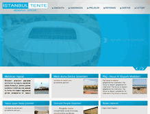 Tablet Screenshot of istanbultente.com